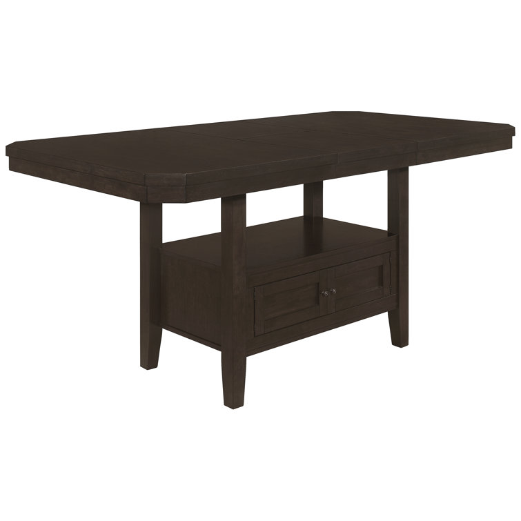 Red Barrel Studio® Counter Height Butterfly Leaf Dining Table Wayfair